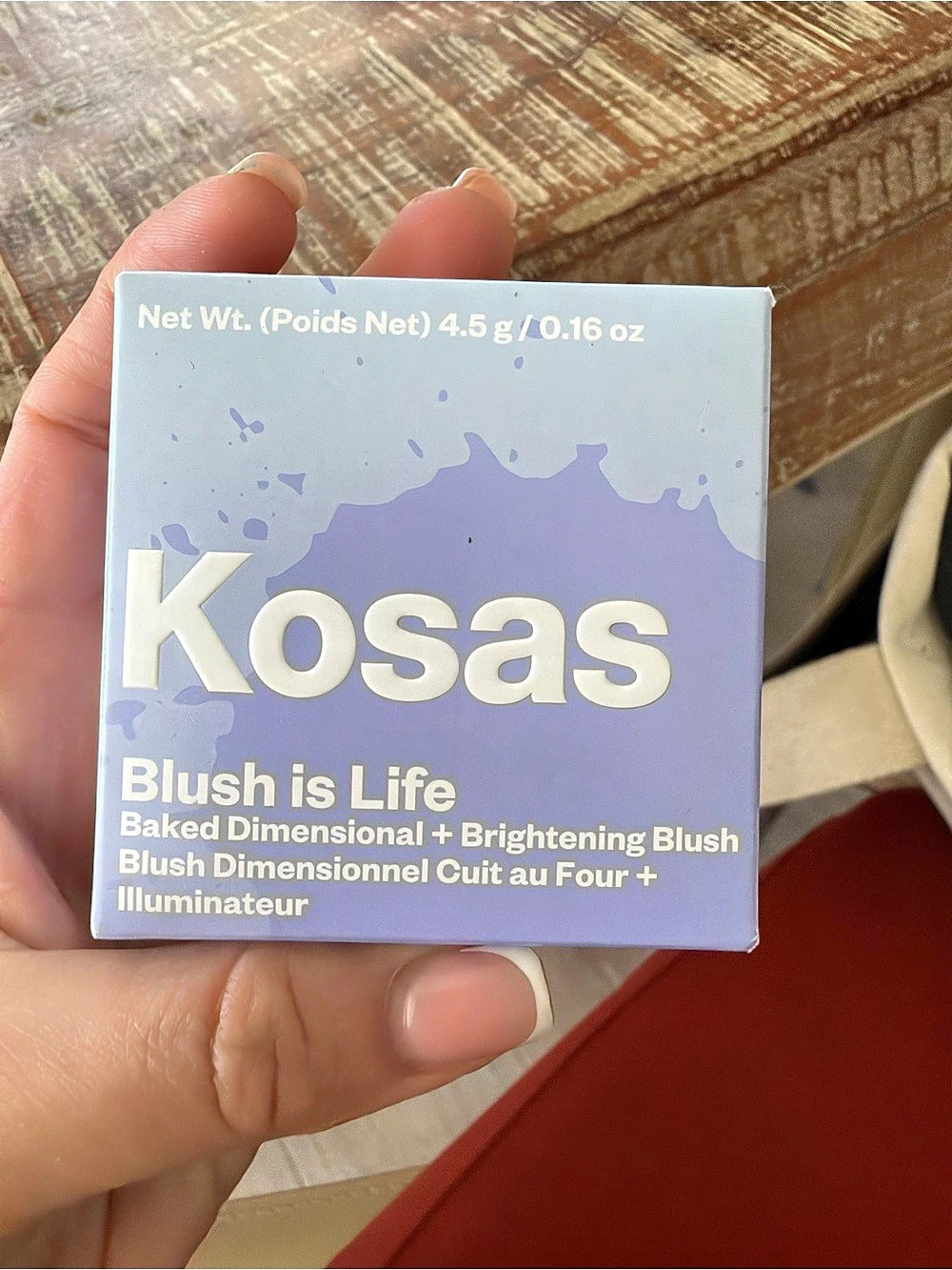 Kosas Blush Is Life Baked Dimensional + Brightening Blush Powder Pink